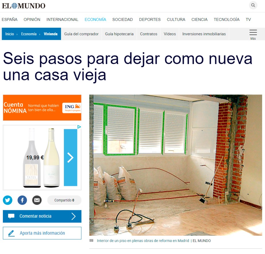 el mundo dejar casa como nueva comentarios Gahecor